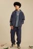 BE ™️| ÁO HOODIE OVERSIZE TRÙM ĐẦU KÉO KHÓA WASH TRƠN BE W0161