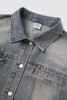 INF®️| ÁO KHOÁC DENIM WASH RETRO THIẾT KẾ ĐINH TÁN UNISEX INF 5379