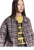 MADE®️| ÁO KHOÁC XẾP LI RETRO KẺ SỌC THÂN NGẮN KHÓA KÉO UNISEX MADE 240668