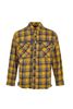 MADE®️| ÁO SƠ MI DÀI TAY KẺ SỌC DÂY KÉO NÚT CỔ ĐỨNG UNISEX MADE 240520