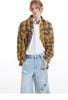 MADE®️| ÁO SƠ MI DÀI TAY KẺ SỌC DÂY KÉO NÚT CỔ ĐỨNG UNISEX MADE 240520