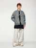 INF®️| ÁO KHOÁC DENIM WASH NGẮN PHONG CÁCH XE MÔ TÔ UNISEX INF 5373