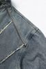 INF®️| ÁO KHOÁC DENIM WASH NGẮN PHONG CÁCH XE MÔ TÔ UNISEX INF 5373