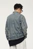 INF®️| ÁO KHOÁC DENIM WASH NGẮN PHONG CÁCH XE MÔ TÔ UNISEX INF 5373