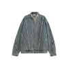 INF®️| ÁO KHOÁC DENIM WASH NGẮN PHONG CÁCH XE MÔ TÔ UNISEX INF 5373
