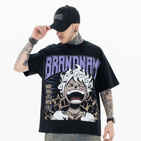 FG®️| ÁO THUN CỔ TRÒN TAY NGẮN  IN HÌNH GRAFFITI FG F096