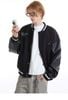 MADE®️| ÁO KHOÁC BÓNG CHÀY THÊU CHỮ TAY ÁO PU UNISEX MADE 240503-1