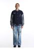 MADE®️| ÁO KHOÁC BÓNG CHÀY THÊU CHỮ TAY ÁO PU UNISEX MADE 240503-1