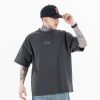 FG®️| ÁO THUN CỔ TRÒN TAY NGẮN DÁNG RỘNG BASIC THÊU LOGO FG F276