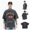 FG®️| ÁO THUN CỔ TRÒN TAY NGẮN DÁNG RỘNG IN HÌNH GRAFFITI FG F259