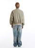 MADE®️| ÁO KHOÁC RETRO VẢI THÔ TRƠN BASIC  UNISEX MADE LM2401