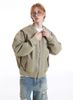 MADE®️| ÁO KHOÁC RETRO VẢI THÔ TRƠN BASIC  UNISEX MADE LM2401