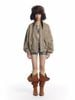 MADE®️| ÁO KHOÁC RETRO VẢI THÔ TRƠN BASIC  UNISEX MADE LM2401