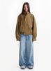 MADE®️| ÁO KHOÁC RETRO DENIM TRƠN DÁNG RỘNG BASIC UNISEX MADE 241118