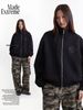 MADE®️| ÁO KHOÁC GIẢN DỊ RETRO VIBE DÂY KÉO CỔ CAO UNISEX MADE 241087