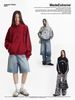 MADE®️| ÁO KHOÁC HOODIE MÓC CHỮ RETRO DÁNG RỘNG  UNISEX MADE 240519