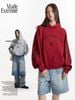 MADE®️| ÁO KHOÁC HOODIE MÓC CHỮ RETRO DÁNG RỘNG  UNISEX MADE 240519