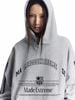MADE®️| ÁO KHOÁC HOODIE MÓC CHỮ RETRO DÁNG RỘNG  UNISEX MADE 240519