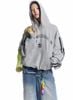 MADE®️| ÁO KHOÁC HOODIE MÓC CHỮ RETRO DÁNG RỘNG  UNISEX MADE 240519