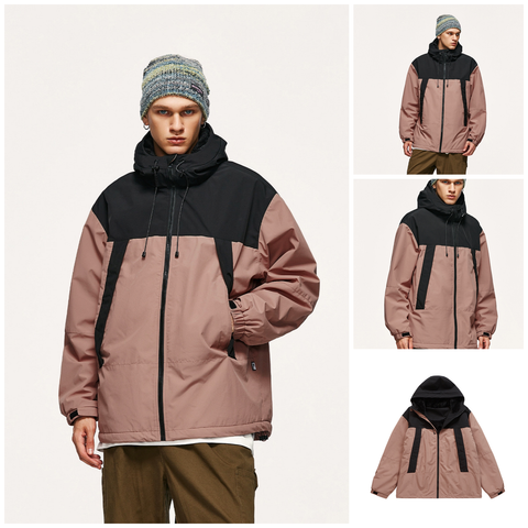 INF ™️| ÁO KHOÁC NHUNG COTTON MOUNTAIN WARM PLUS CÓ KHÓA KÉO INF 5257