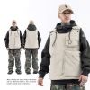 FG ™️| ÁO KHOÁC VEST OVERSIZE NHIỀU TÚI CHỐNG NƯỚC SW261