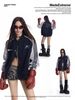 MADEEXTREME®️| ÁO KHOÁC BÓNG CHÀY RETRO TAY DA PU UNISEX MADE 240505-1