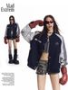 MADEEXTREME®️| ÁO KHOÁC BÓNG CHÀY RETRO TAY DA PU UNISEX MADE 240505-1