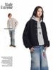 MADEEXTREME®️| ÁO KHOÁC MÀU TRƠN LOGO LỚN  UNISEX MADE 240501-3