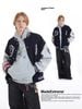MADE®️| ÁO KHOÁC BÓNG CHÀY TAY DA PU THÊU CHỮ UNISEX MADE 240503-2