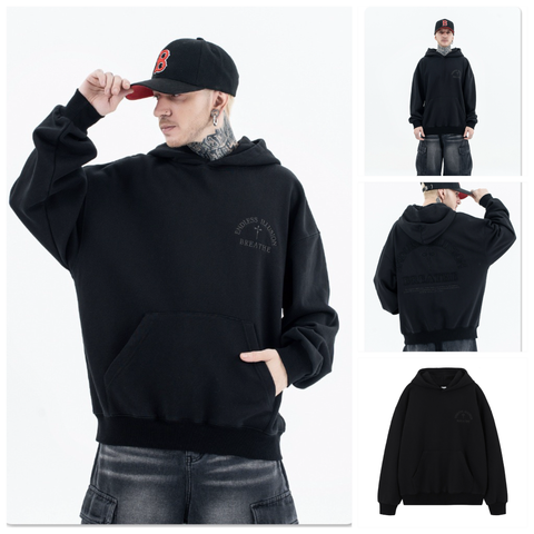 FG®️| ÁO KHOÁC HOODIE IN HÌNH LOGO RETRO UNISEX FG F209