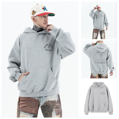FG®️| ÁO KHOÁC HOODIE IN HÌNH LOGO RETRO UNISEX FG F209