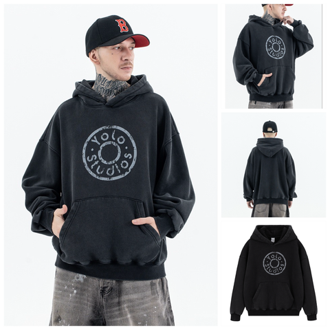 FG®️| ÁO KHOÁC HOODIE IN HÌNH RETRO UNISEX FG F204