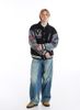 MADE®️| ÁO KHOÁC BÓNG CHÀY TAY DA PU THÊU CHỮ UNISEX MADE 240503