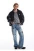 MADEEXTREME®️| ÁO KHOÁC BÓNG CHÀY RETRO TAY DA PU UNISEX MADE 240505