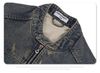 FG®️| ÁO KHOÁC DENIM WASH RETRO UNISEX FG ZB251