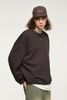 INF®️| ÁO SWEATER NỈ LÔNG CỪU DÁNG RỘNG THỂ THAO OUTDOOR UNISEX INF 4384