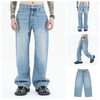 FG®️| QUẦN JEANS ỐNG WASH ĐÍNH KIM CƯƠNG UNISEX FG ZB310