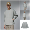 INF®️| ÁO SWEATER NỈ CỔ TRÒN TRỄ VAI TRƠN MÀU OUTDOOR UNISEX INF 7077