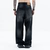 FG®️| QUẦN JEANS ỐNG RỘNG NHUỘM BÙN UNISEX FG ZB272