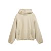 INF®️| ÁO HOODIE NỈ THÂN NGẮN DÁNG RỘNG TRƠN MÀU UNISEX INF 4379