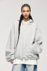 INF®️| ÁO HOODIE NỈ THÂN NGẮN DÁNG RỘNG TRƠN MÀU UNISEX INF 4379