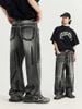 INF®️| QUẦN JEANS ỐNG RỘNG MÀU HIP-HOP INF 12477