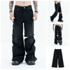 FG®️| QUẦN JEANS ỐNG RỘNG WASH CAO CẤP ỐNG THÁO ZỜI UNISEX FG ZB278