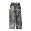 FG®️| QUẦN JEANS DÁNG RỘNG IN KỸ THUẬT MỰC BẨN UNISEX FG ZB279