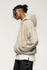 INF®️| ÁO HOODIE NỈ THÂN NGẮN DÁNG RỘNG TRƠN MÀU UNISEX INF 4379