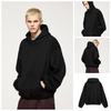 INF®️| ÁO HOODIE NỈ THÂN NGẮN DÁNG RỘNG TRƠN MÀU UNISEX INF 4379