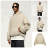 INF®️| ÁO HOODIE NỈ THÂN NGẮN DÁNG RỘNG TRƠN MÀU UNISEX INF 4379