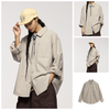 INF®️| ÁO KHOÁC SƠ MI DÀI TAY RETRO NHẬT BẢN UNISEX INF 7083