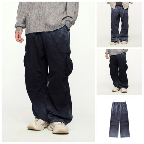 INF®️| QUẦN YẾM PHUN SƠN WASH DÁNG RỘNG UNISEX INF 13359