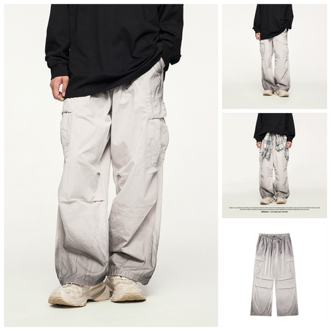 INF®️| QUẦN YẾM PHUN SƠN WASH DÁNG RỘNG UNISEX INF 13359